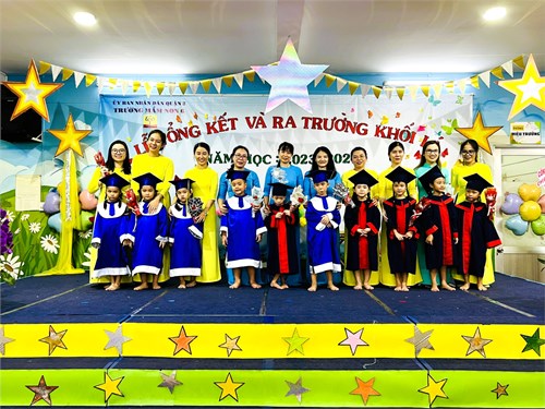 MN6Q3_Lễ tổng kết, lễ ra trường cho trẻ 5 tuổi. Năm học 2023-2024